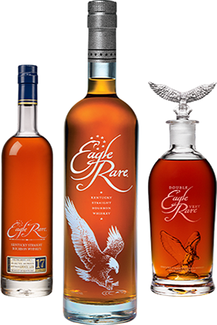 Eagle Rare Bottle With Medals